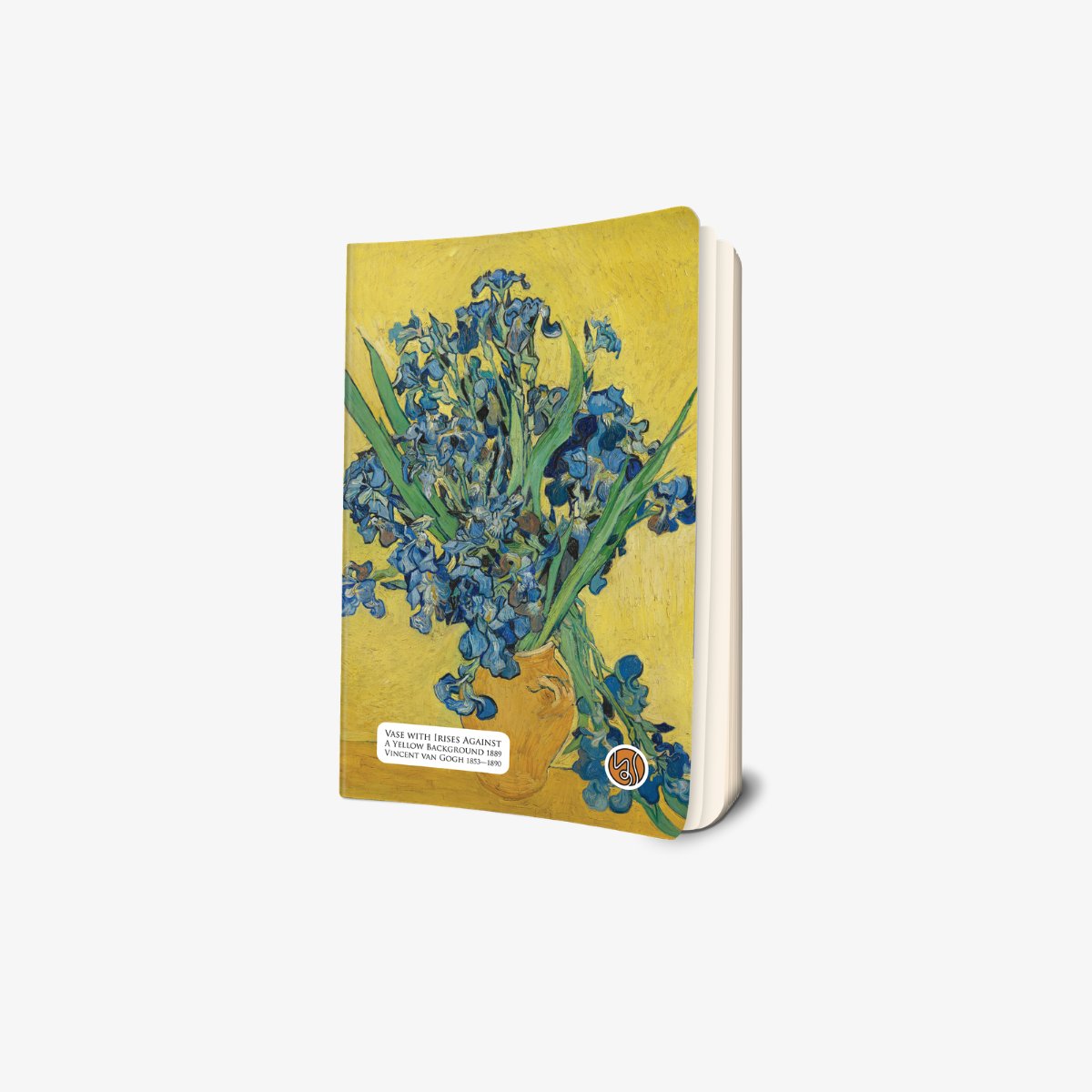 Vase with Irises Notebook